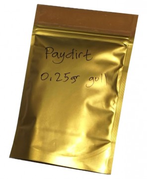 Paydirt for trening. Minimum 0,25 gr gull