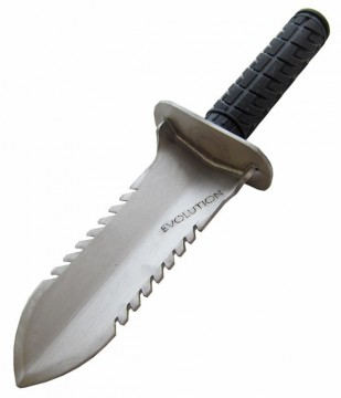 Evolution håndspade/kniv i 3mm rustfritt stål