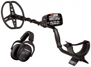 Garrett AT Max metalldetektor. Med trådløst headsett. 