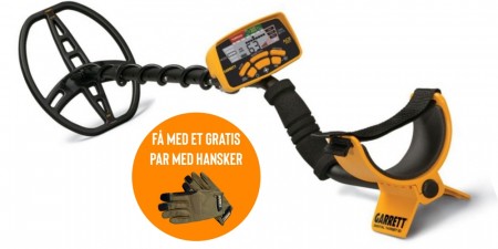 Pakketilbud! Garrett ACE 400i metalldetektor. Fra 14 år