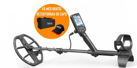 Pakketilbud! Nokta Double Score metalldetektor