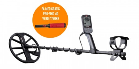 Pakketilbud! Minelab Equinox 700 metalldetektor
