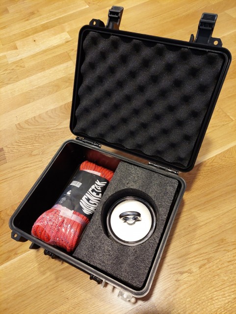 Avbildet med Magnetar Bulldog 800 magnet samt Magnetar 6mm taupakken