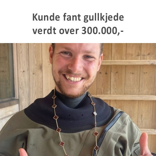 Fant gullkjede verdt 300.000,-