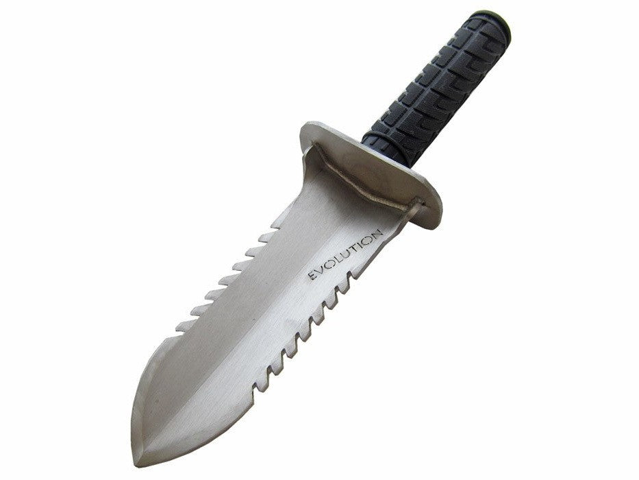 Evolution håndspade/kniv i 3mm rustfritt stål