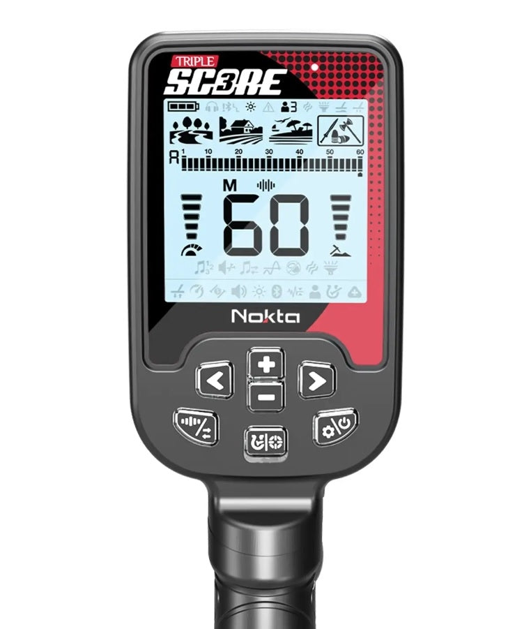Pakketilbud! Nokta Triple Score Pro pack metalldetektor.