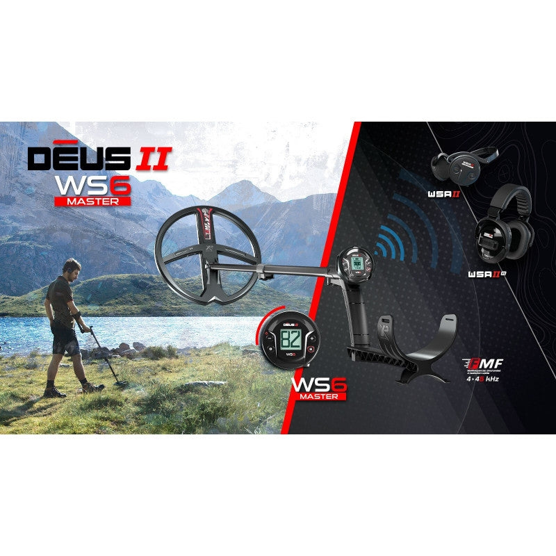 XP DEUS II WS6 Master metalldetektor (22FMF-WS6)