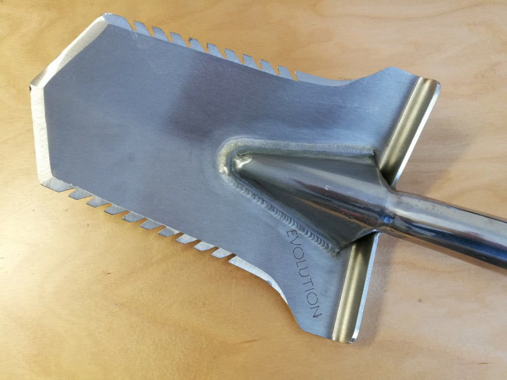 Evolution spade. 3mm rustfritt stål og glassfiber, 98 cm
