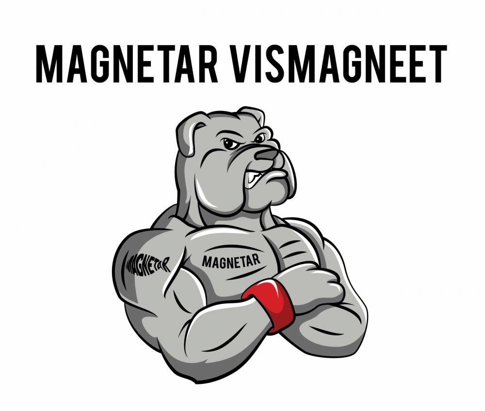 Magnetar Bulldog 800, 440 kg styrke på hver side.