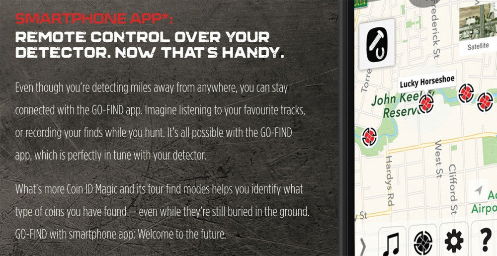 Minelab Go-Find 66 metalldetektor. Fra 12 år