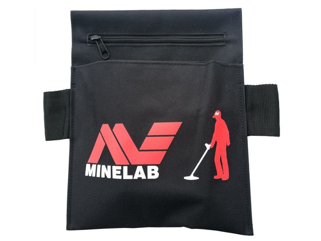 Minelab funnveske, mørk blå med logo