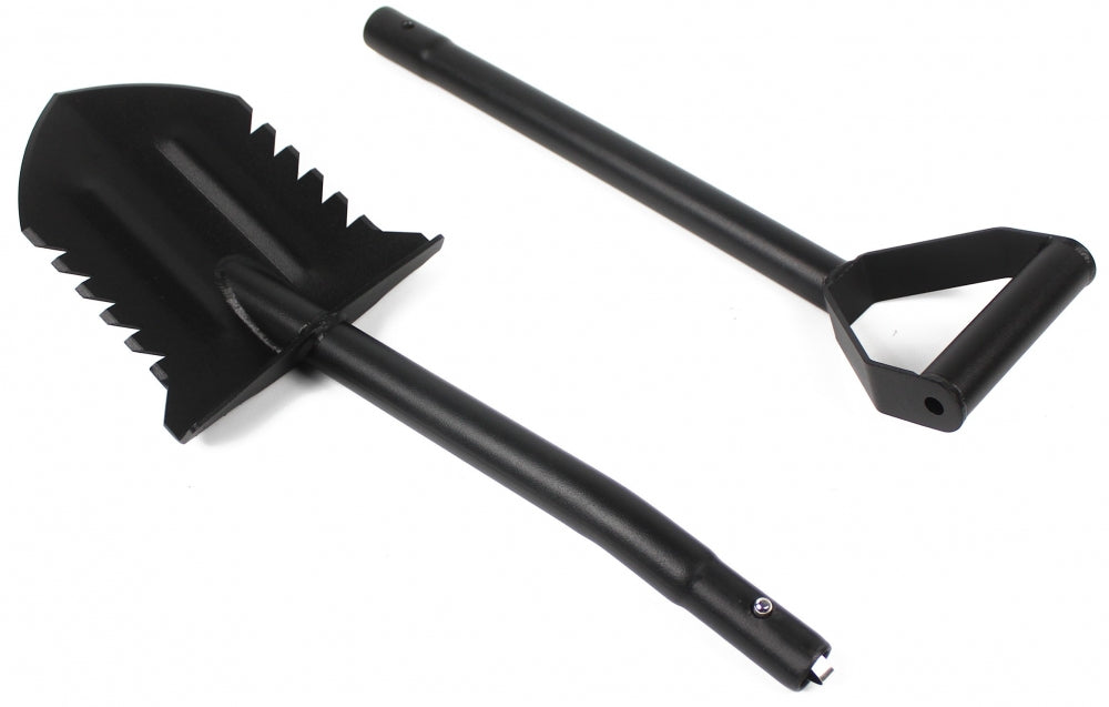 Swagier 2 delt spade V2 Laget i 3mm herdet stål