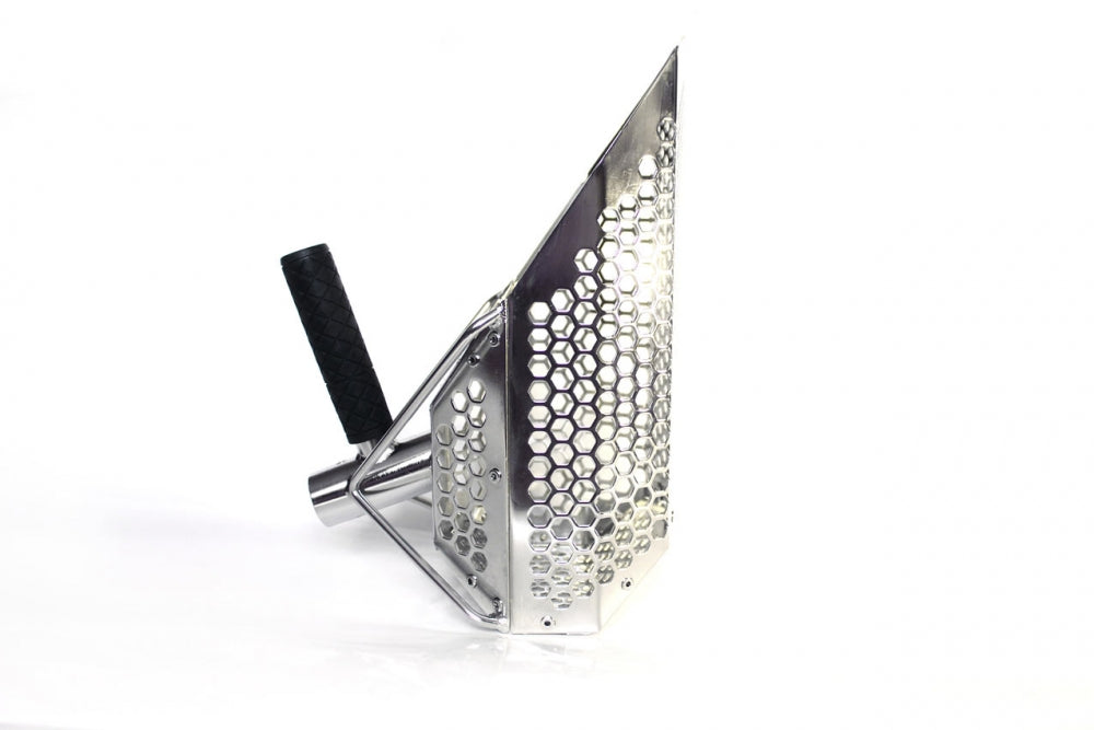 Swagier V6 sandscoop i rustfritt stål for strandsøk