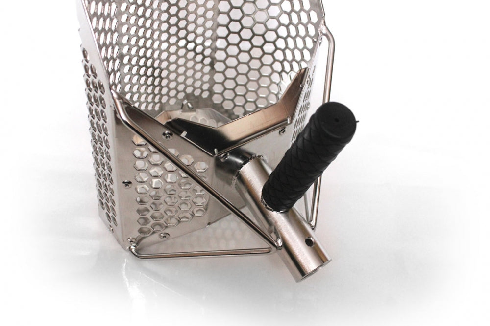 Swagier V5 sandscoop i rustfritt stål for strandsøk