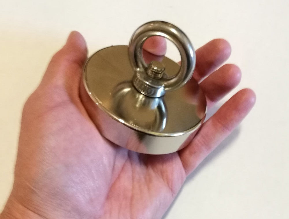 Supermagnet H80 med øyebolt, 200 kg løftekraft