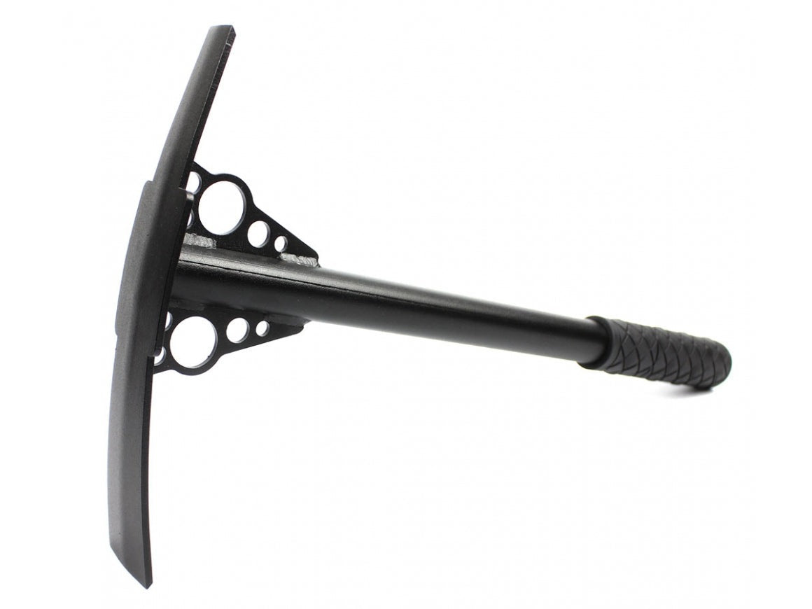 Swagier hakke i matt sort herdet stål