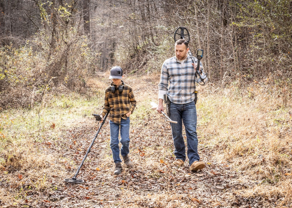Pakketilbud! Nokta Double Score metalldetektor