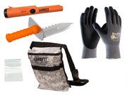 Tilbehørspakke med Garrett Pro Pointer AT og Quest kniv/håndspade