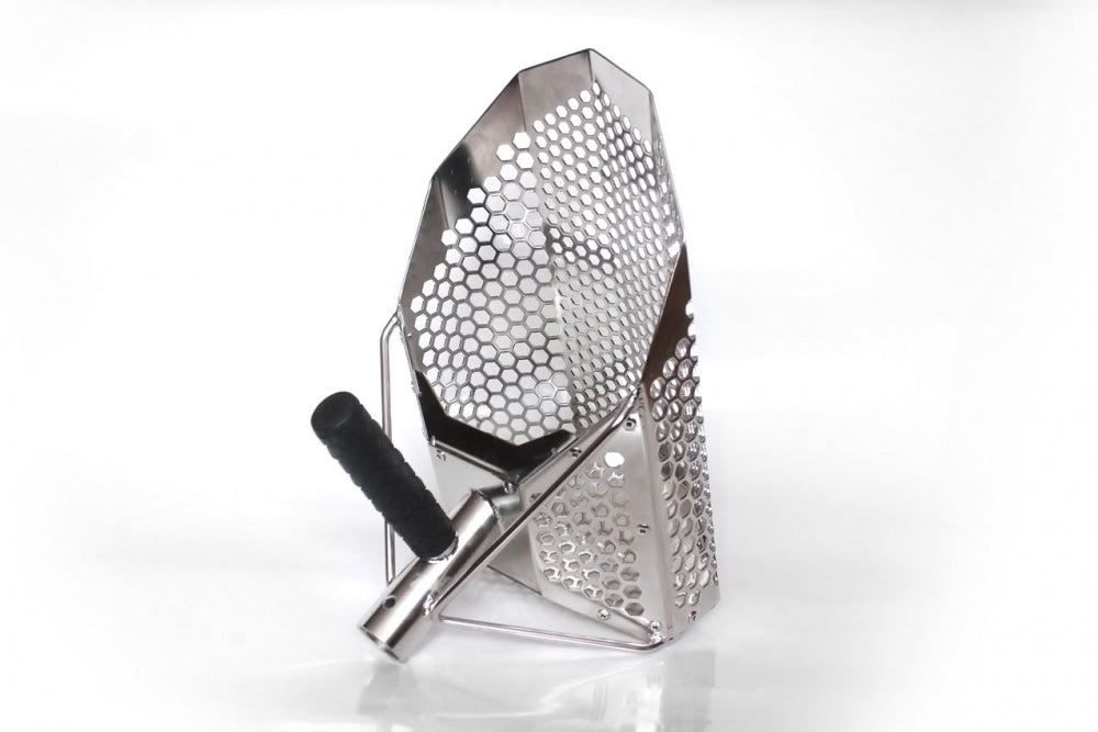 Swagier V5 sandscoop i rustfritt stål for strandsøk