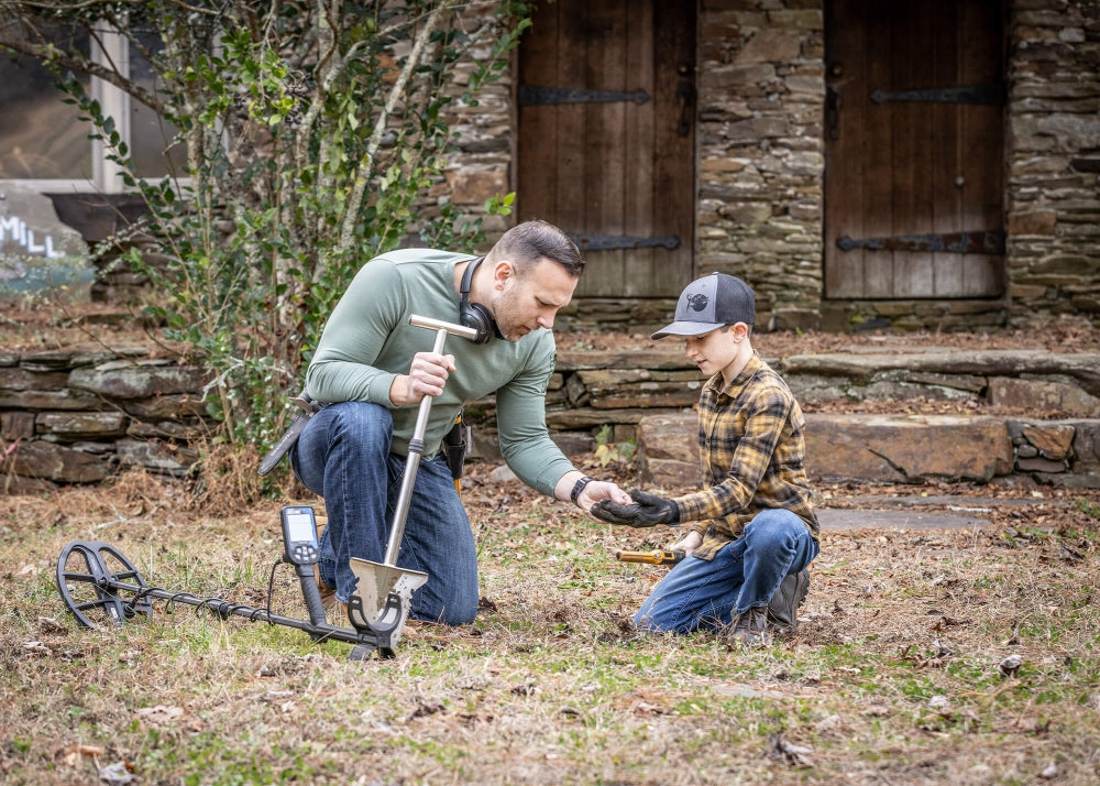 Pakketilbud! Nokta Double Score metalldetektor