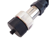 Plugg, coil- og hodetelefon kontakt AT