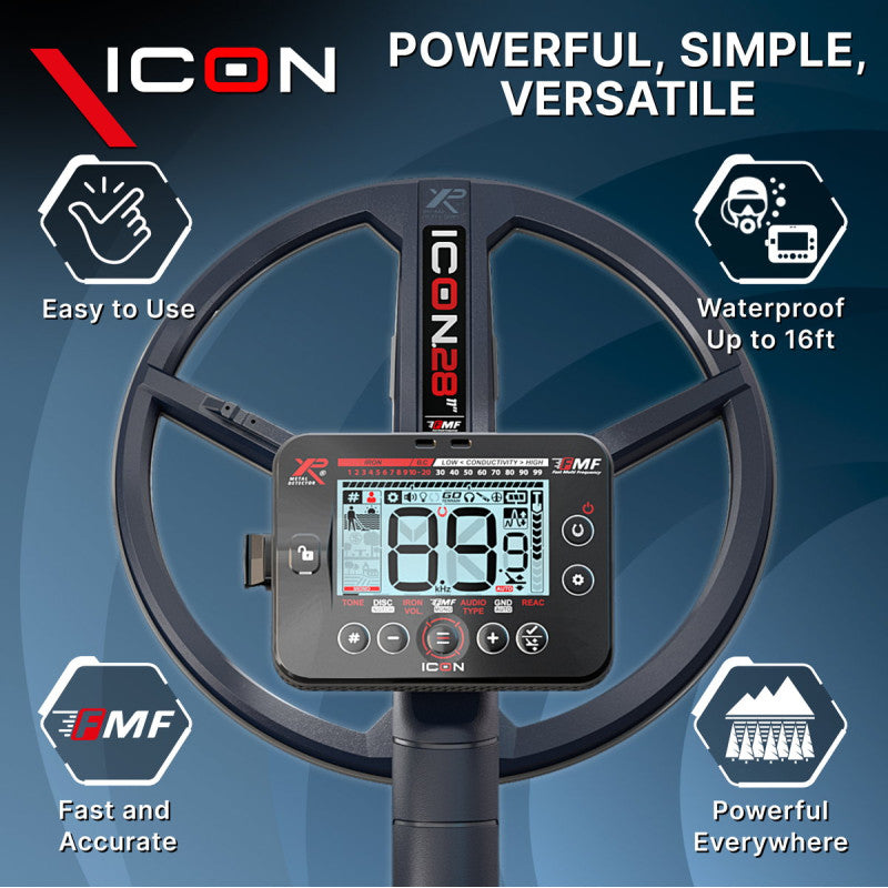 XP ICON RC metalldetektor