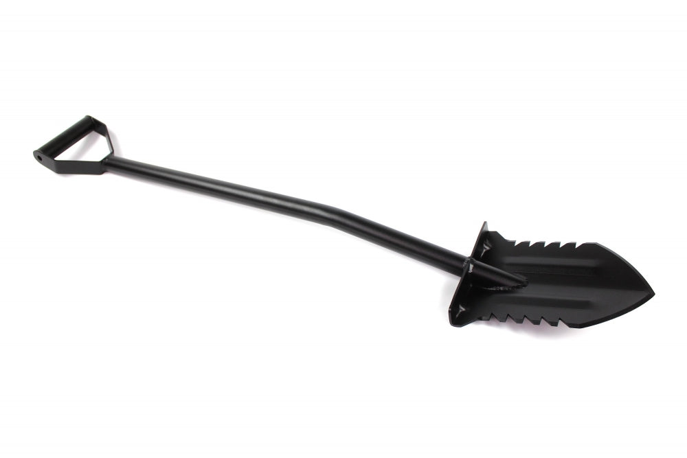 Swagier spade V1 laget i 3mm herdet stål.