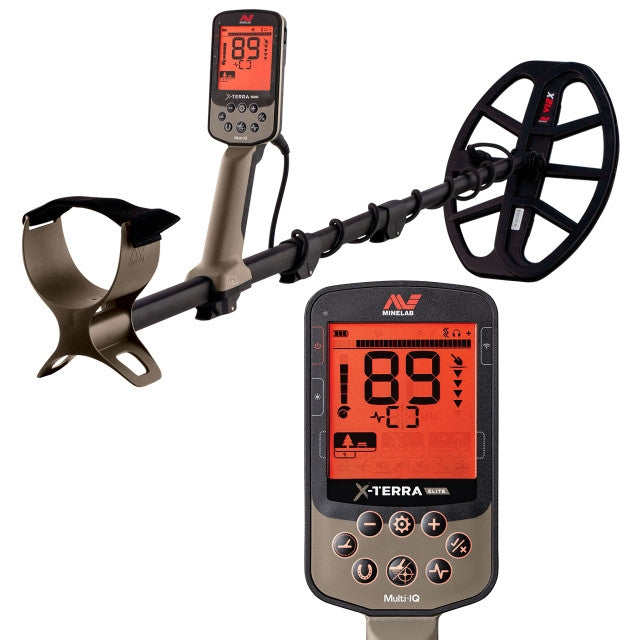 Minelab X-Terra Elite metalldetektor. Fra 14 år.