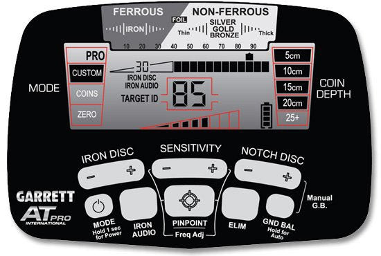 Garrett AT Pro metalldetektor