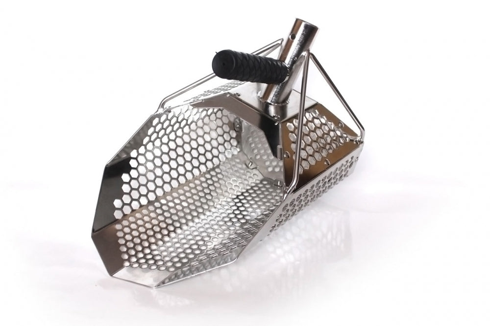 Swagier V5 sandscoop i rustfritt stål for strandsøk