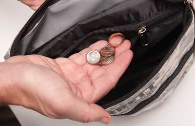 Garrett funnveske (camo)