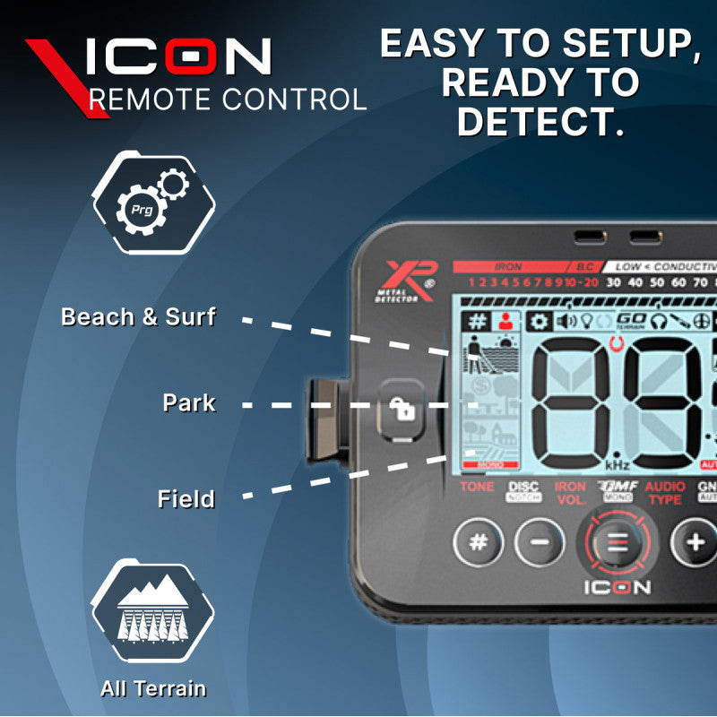 XP ICON RC metalldetektor