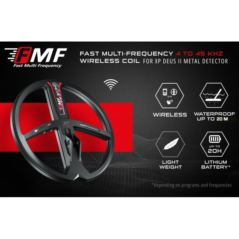 XP DEUS II metalldetektor (28FMF-RC-WS6)