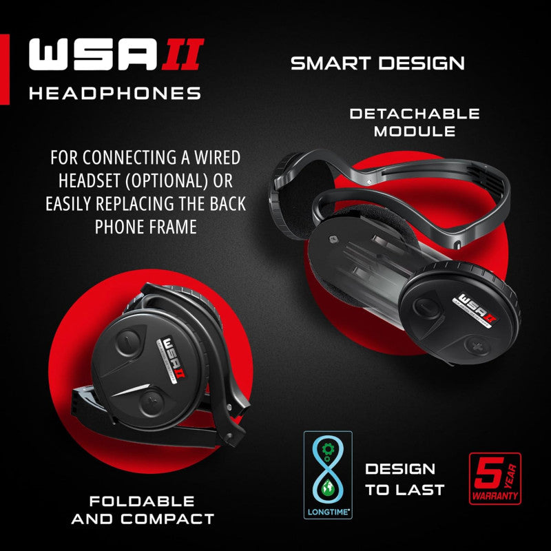 Stereo Hodetelefon WSAST for DEUS II