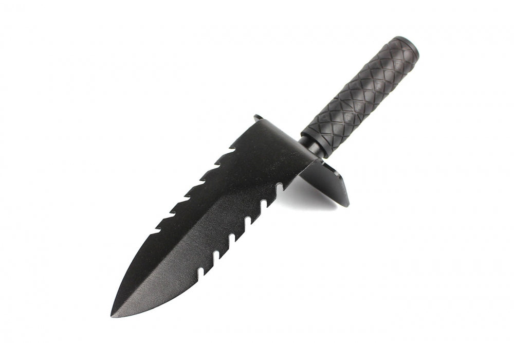 Swagier håndspade/kniv med serratert blad