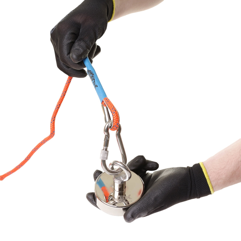 20 meter Magnetar 6mm tau kit med karabinkrok