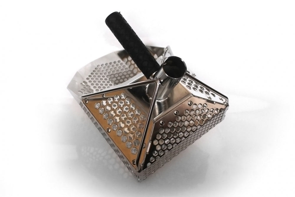 Swagier V5 sandscoop i rustfritt stål for strandsøk