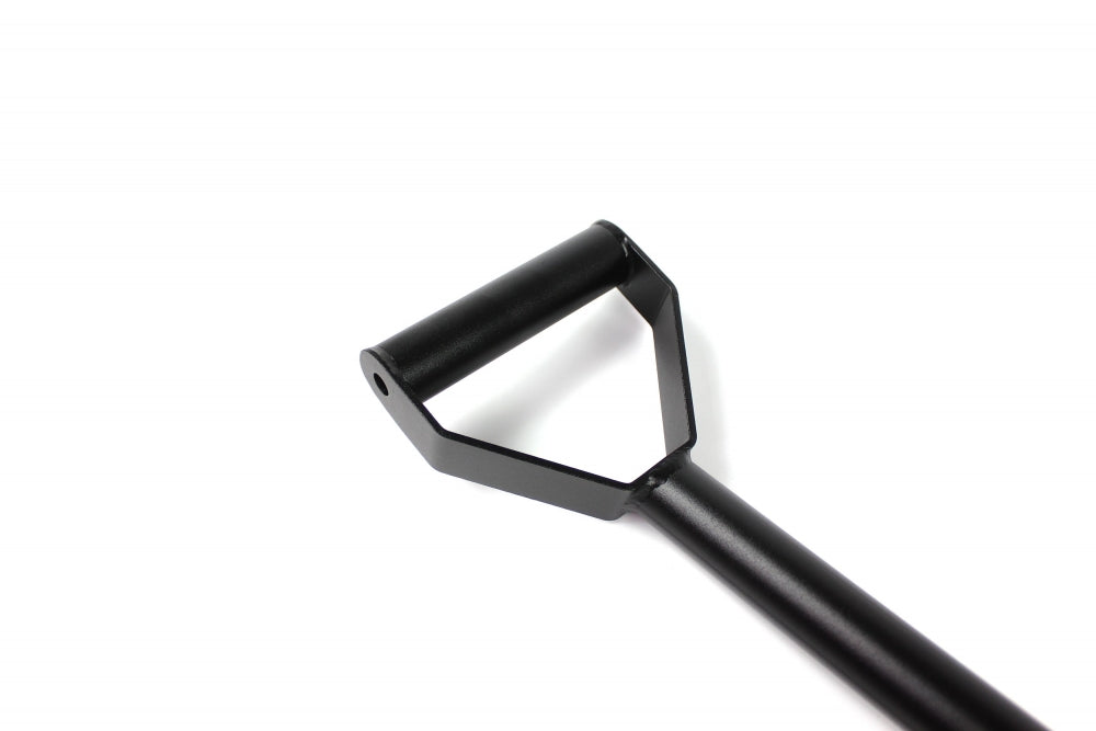 Swagier spade V1 laget i 3mm herdet stål.