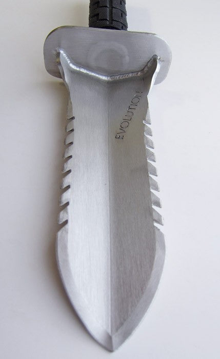 Evolution håndspade/kniv i 3mm rustfritt stål