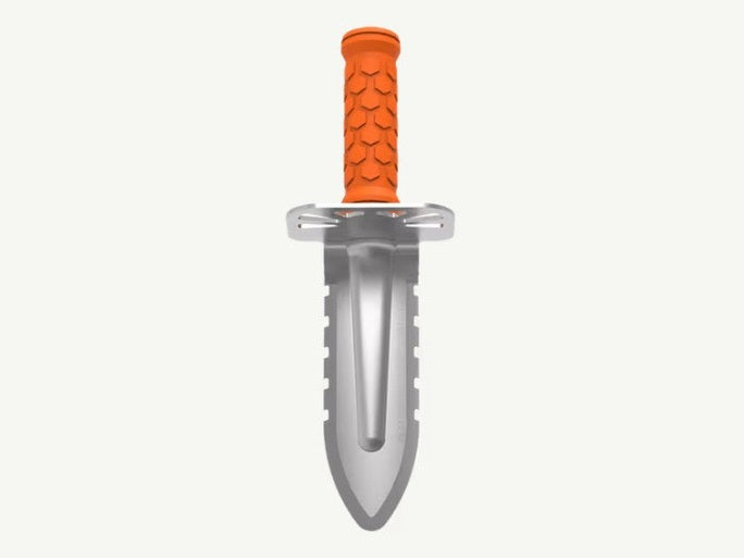 Quest Diamond Digger håndspade/kniv med 2 serraterte sider