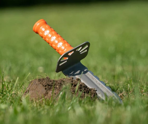 Quest Diamond Digger håndspade/kniv med 2 serraterte sider
