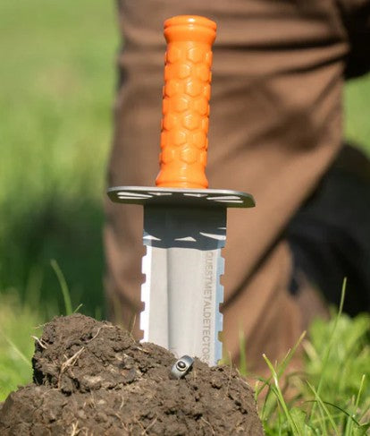 Quest Diamond Digger håndspade/kniv med 2 serraterte sider