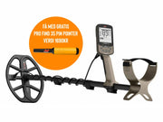 Pakketilbud! Minelab X-Terra Elite metalldetektor. Fra 14 år.