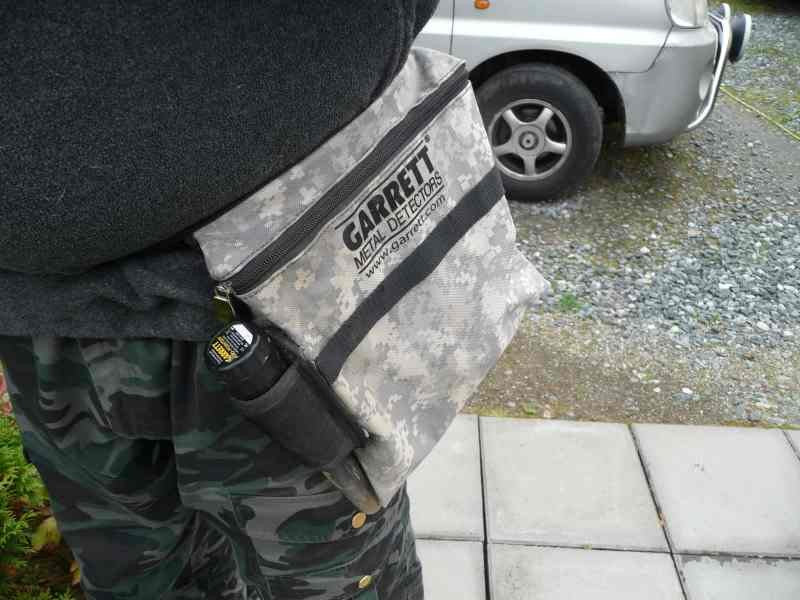 Garrett funnveske (camo)