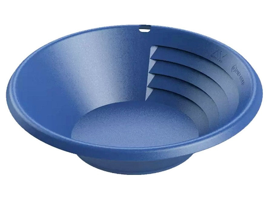 Minelab 10 tommer (25 cm) vaskepanne. Blå